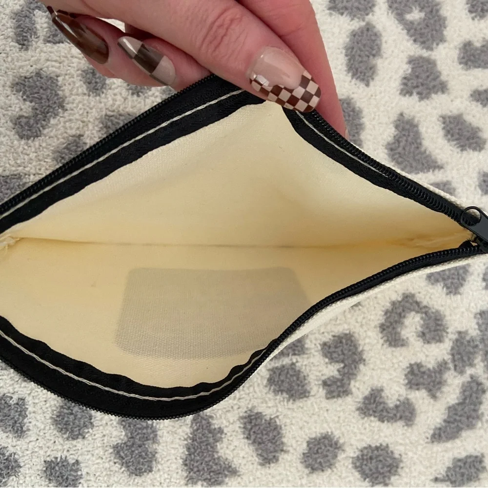 HANDMADE NEW CANVAS COSMETIC POUCH